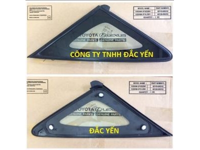 Kính tam giác Innova - Chi Nhánh Đà Nẵng - Công Ty TNHH Đắc Yến